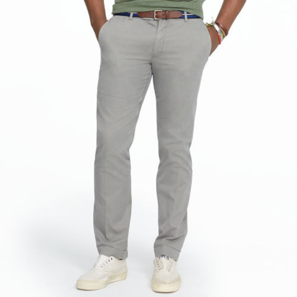 Polo Ralph Lauren Gray Slim Fit Chino NEW!!